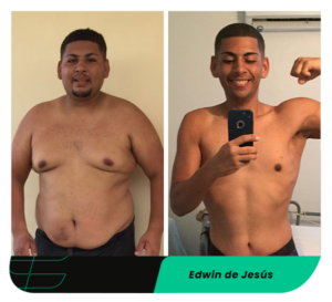 antes y después hombre