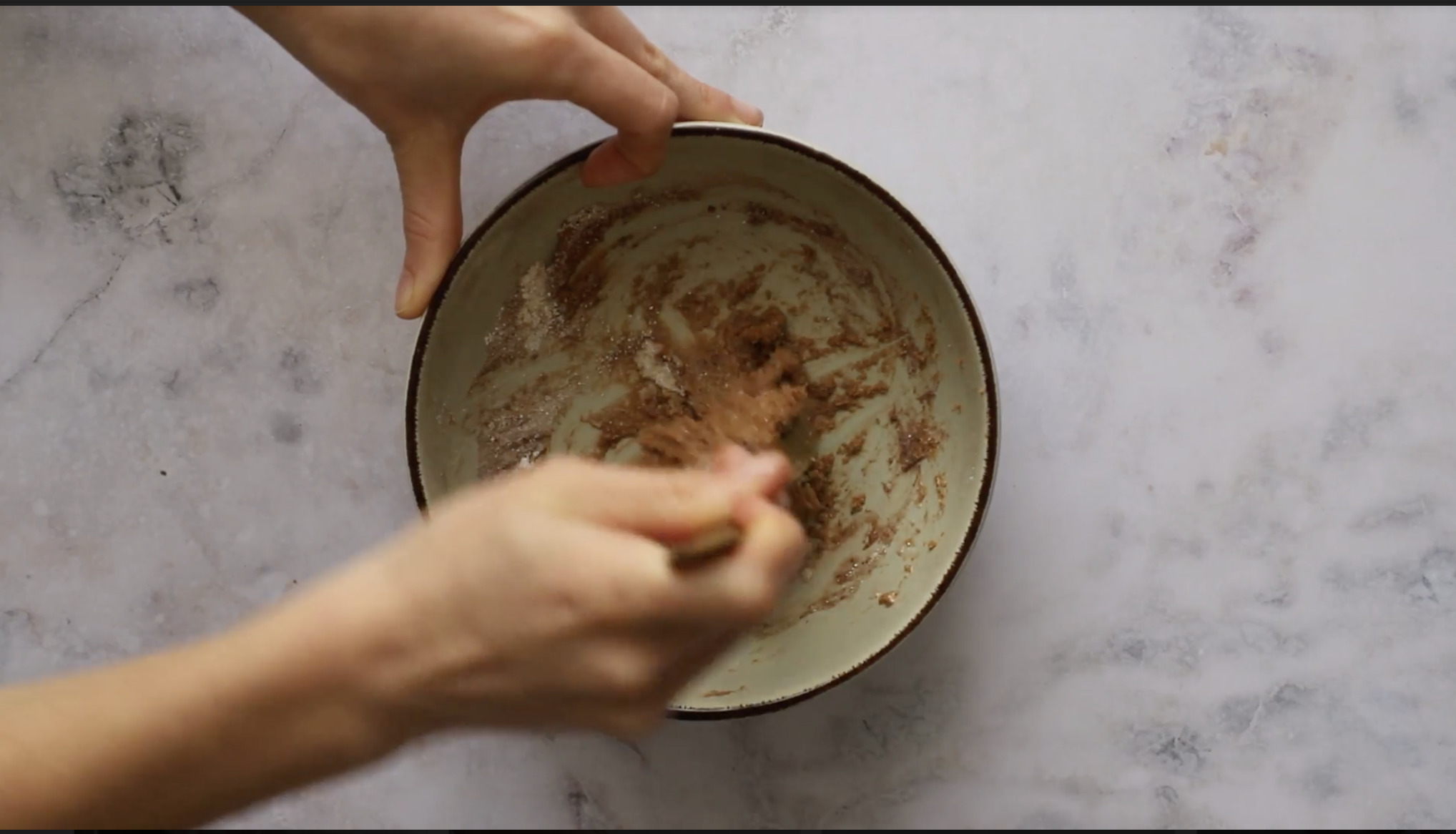 amasar galleta saludable o cookie