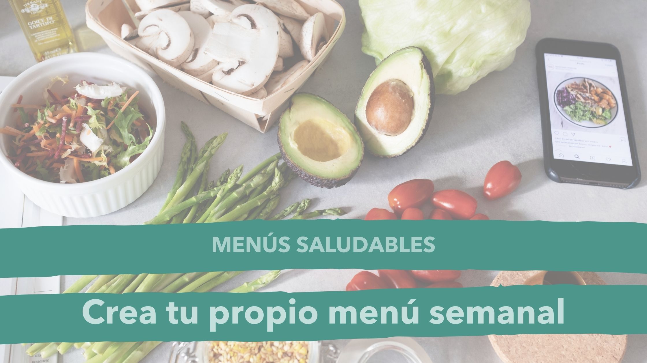 menús saludables organiza comida