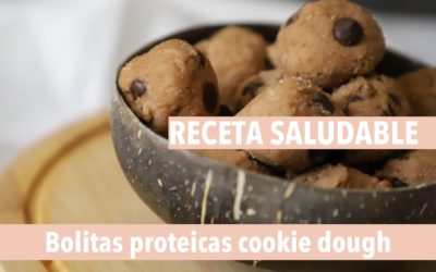 Receta dulce saludable: bolitas de Cookie Dough