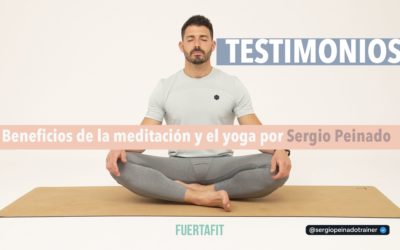 Hablando con Sergio Peinado: Los beneficios de la meditación y el yoga que ha experimentado