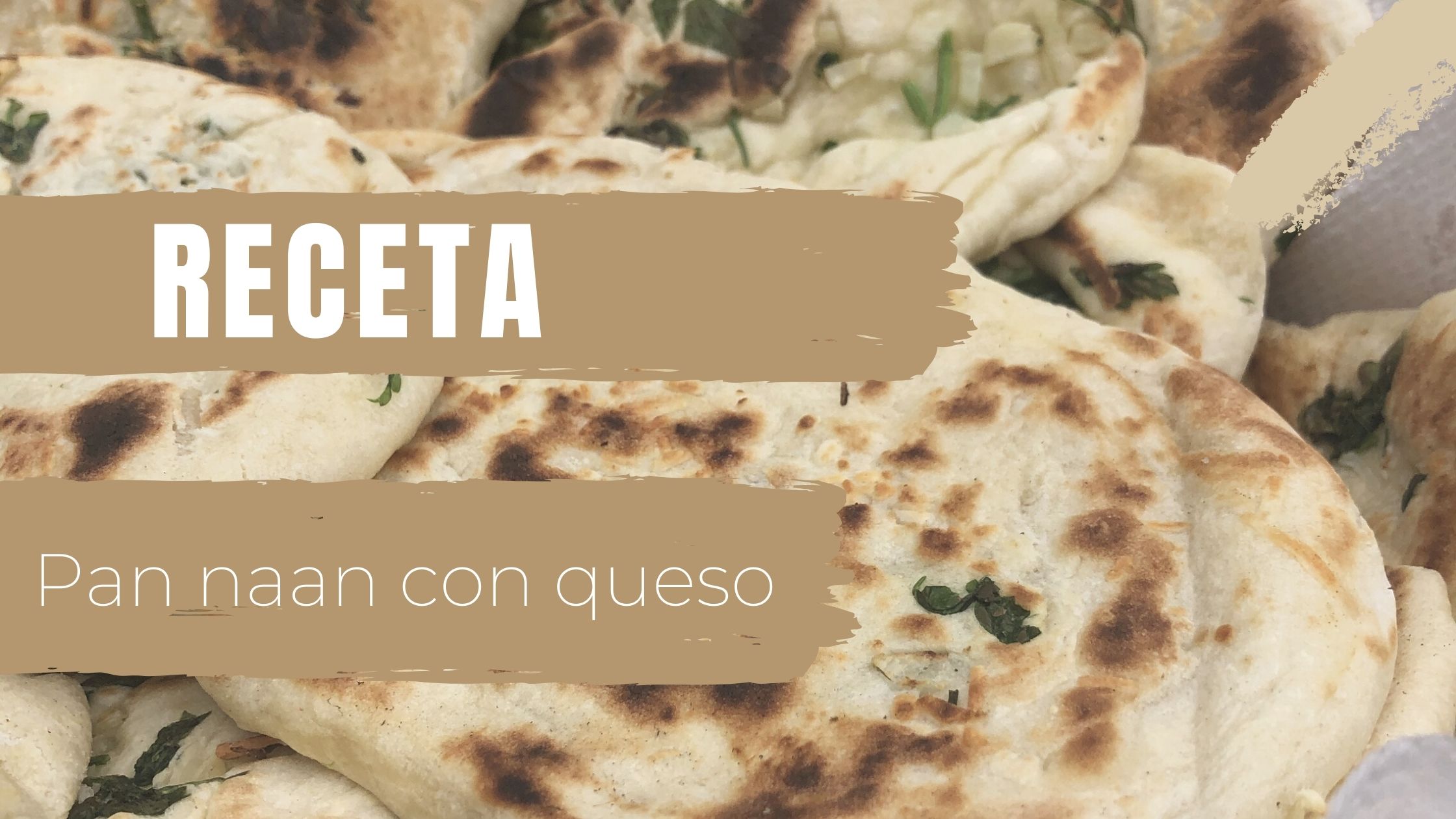 pan naan con queso