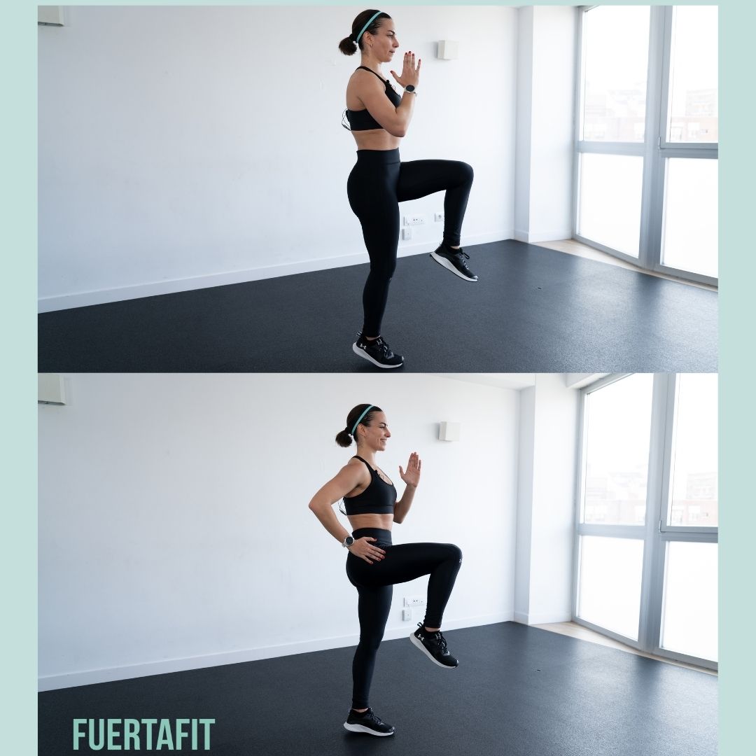 skipping rutina cardio en casa