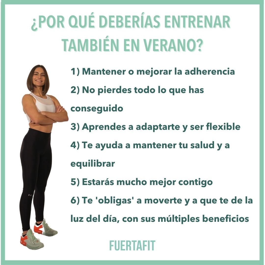 entrenar en verano para seguir saludable