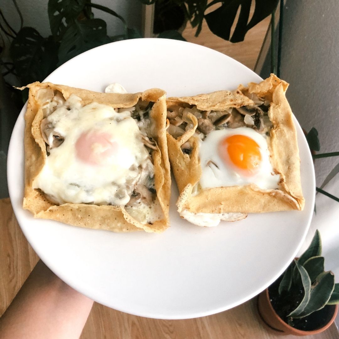 diferencias crepe socca y galette bretona