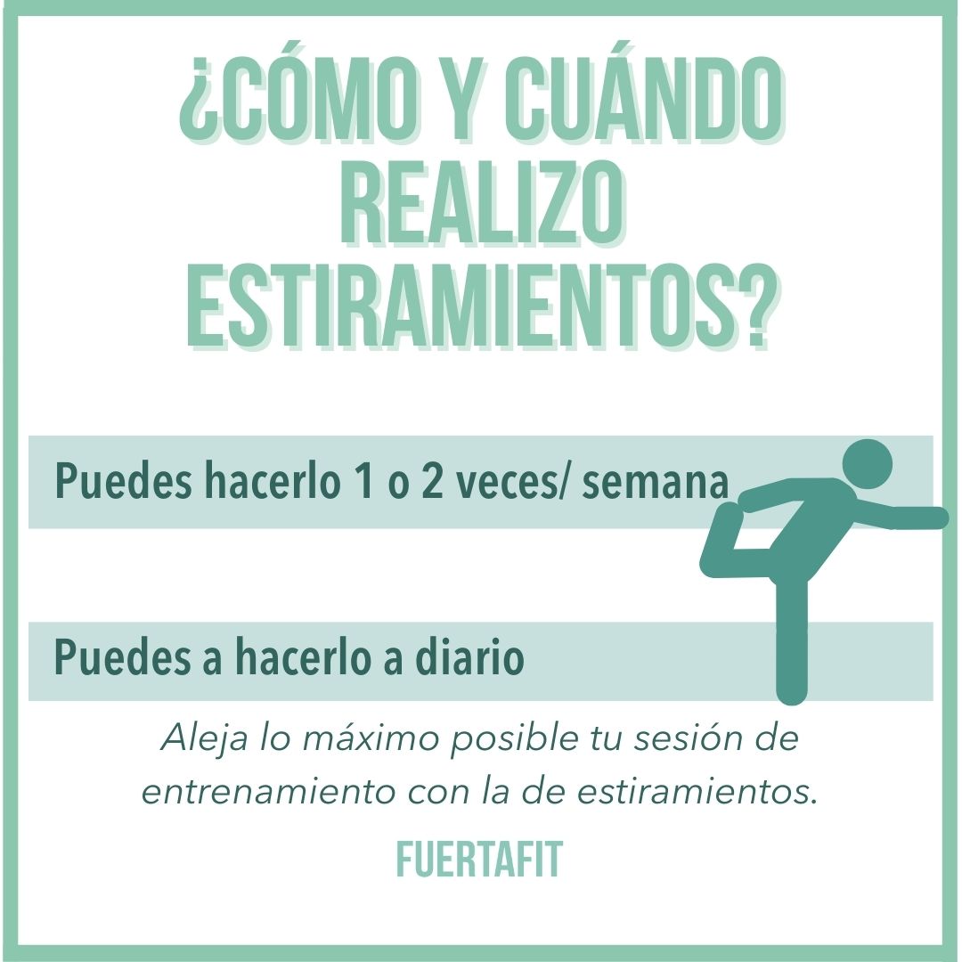 cuándo y cómo hacer estiramientos